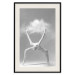 Wall Poster Amazing Pose - black and white composition with a dancing ballet figure 115182 additionalThumb 18