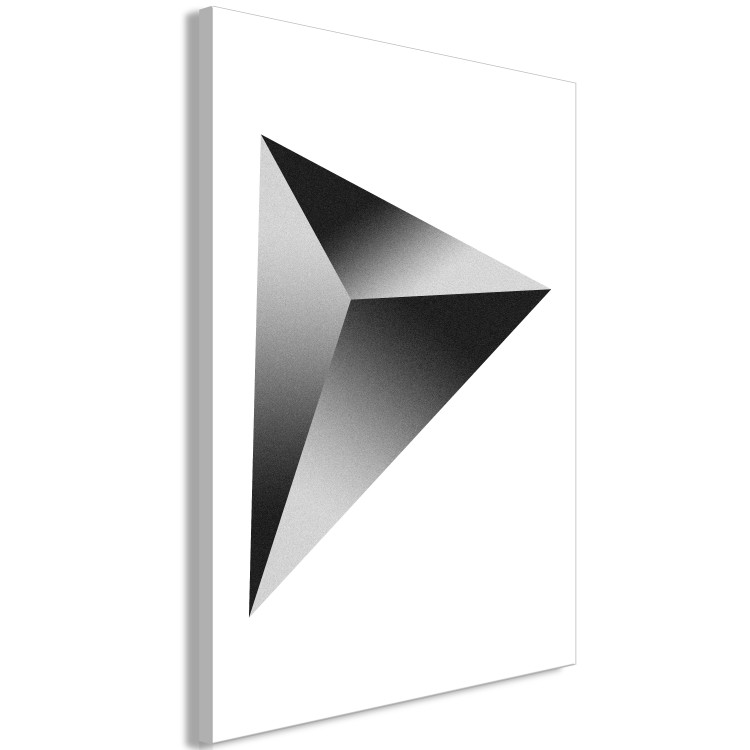 Canvas Art Print Solid Geometry (1 Part) Vertical 116582 additionalImage 2