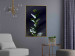 Wall Poster In the Moonlight - botanical composition with a plant on a black background 121882 additionalThumb 10