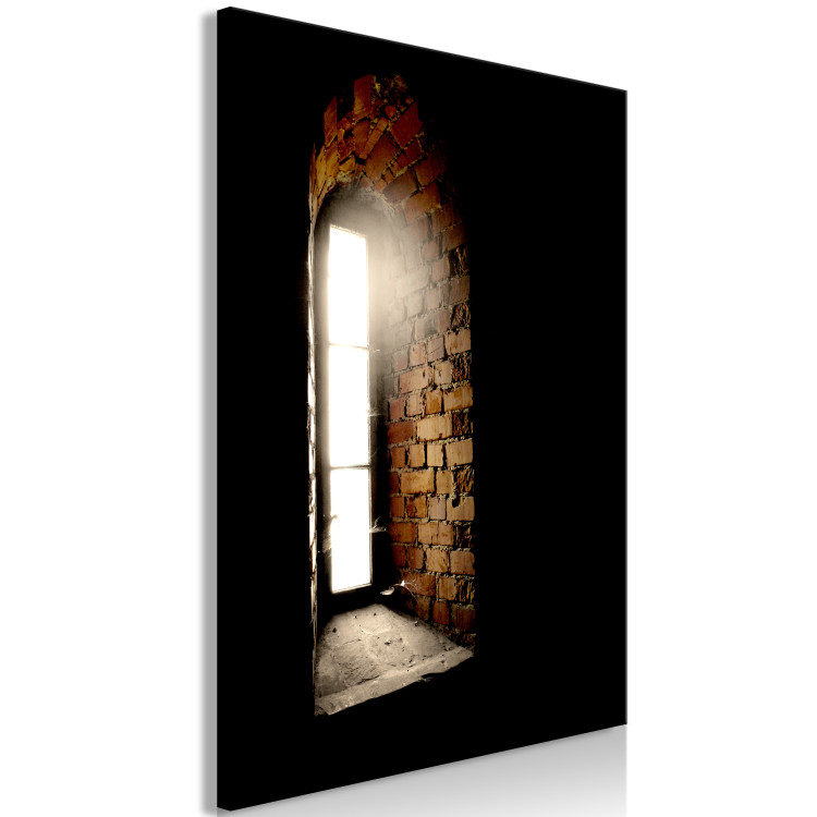 Canvas Window in the tower - photo of Gothic architecture with narrow window 124382 additionalImage 2