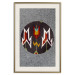 Poster Holiday Sweater - embroidered pattern on gray fabric texture 125082 additionalThumb 20