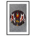 Poster Holiday Sweater - embroidered pattern on gray fabric texture 125082 additionalThumb 15