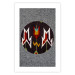 Poster Holiday Sweater - embroidered pattern on gray fabric texture 125082 additionalThumb 25