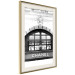 Wall Poster Chanel - black and white architectural building with sculpture and ornaments 126682 additionalThumb 3