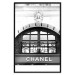 Wall Poster Chanel - black and white architectural building with sculpture and ornaments 126682 additionalThumb 16