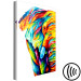 Canvas Print Colourful Elephant (1 Part) Vertical 126982 additionalThumb 6