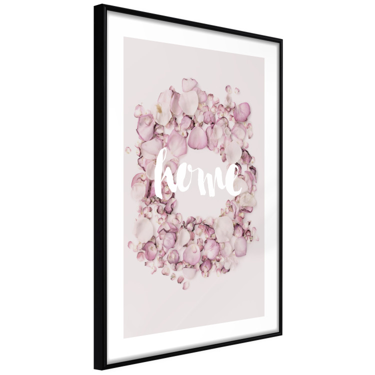 Poster Fragrant Home - English text on a background of scattered flowers 127482 additionalImage 8