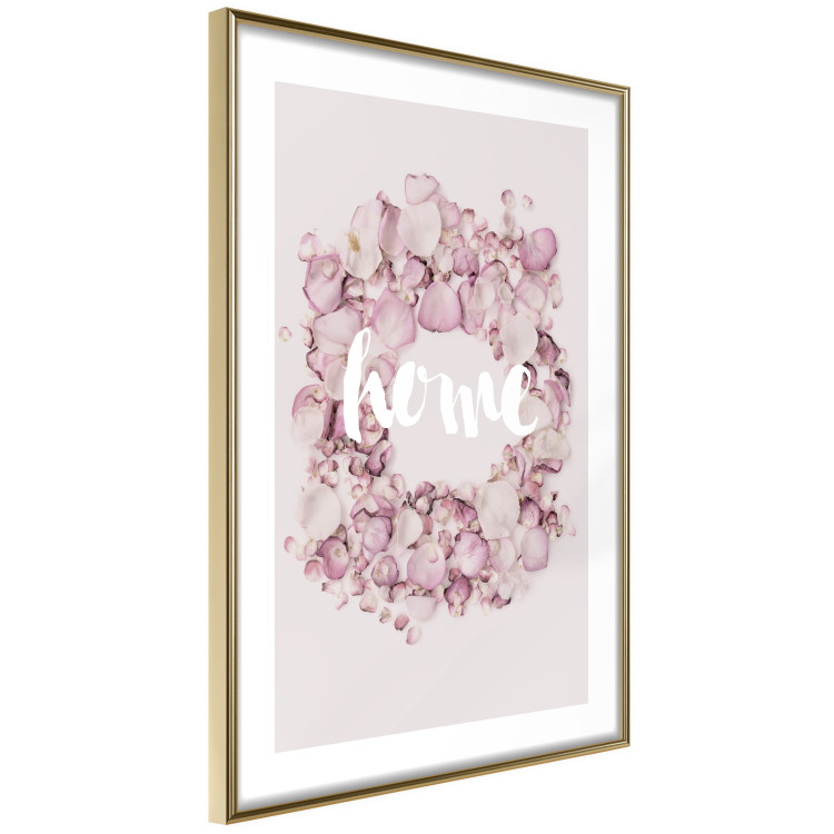 Poster Fragrant Home - English text on a background of scattered flowers 127482 additionalImage 9