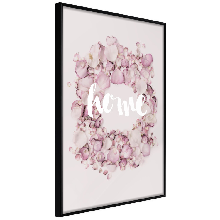 Poster Fragrant Home - English text on a background of scattered flowers 127482 additionalImage 13