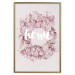 Poster Fragrant Home - English text on a background of scattered flowers 127482 additionalThumb 21