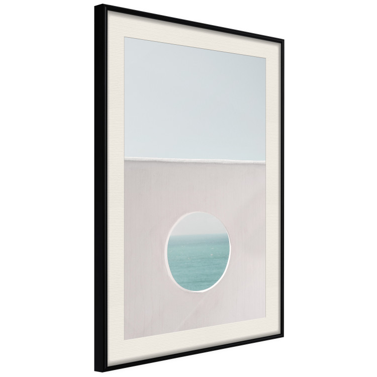 Poster Circular Horizon - landscape of calm sea and clear sky 129482 additionalImage 2