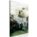 Canvas Print Morning Chill (1-piece) Vertical - landscape of misty forest scenery 130282 additionalThumb 2