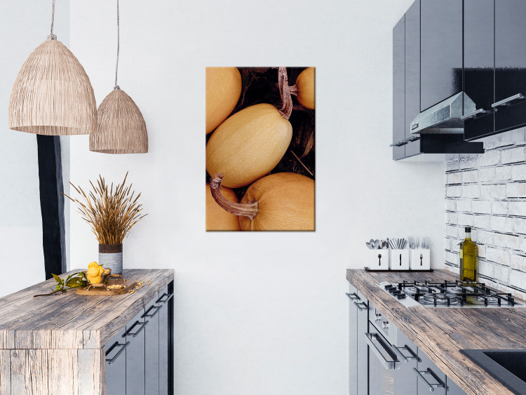 Canvas Print Autumn Time (1-piece) Vertical - still life of vegetables in the field 130782 additionalImage 3