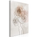Canvas Print Anna and Roses (1 Part) Vertical 132182 additionalThumb 2