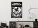 Poster Sacre-Coeur Clock - black and white clock architecture against the city backdrop 132282 additionalThumb 13