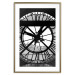 Poster Sacre-Coeur Clock - black and white clock architecture against the city backdrop 132282 additionalThumb 16