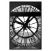 Poster Sacre-Coeur Clock - black and white clock architecture against the city backdrop 132282 additionalThumb 18