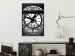 Poster Sacre-Coeur Clock - black and white clock architecture against the city backdrop 132282 additionalThumb 10
