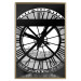 Poster Sacre-Coeur Clock - black and white clock architecture against the city backdrop 132282 additionalThumb 17