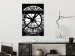 Poster Sacre-Coeur Clock - black and white clock architecture against the city backdrop 132282 additionalThumb 3