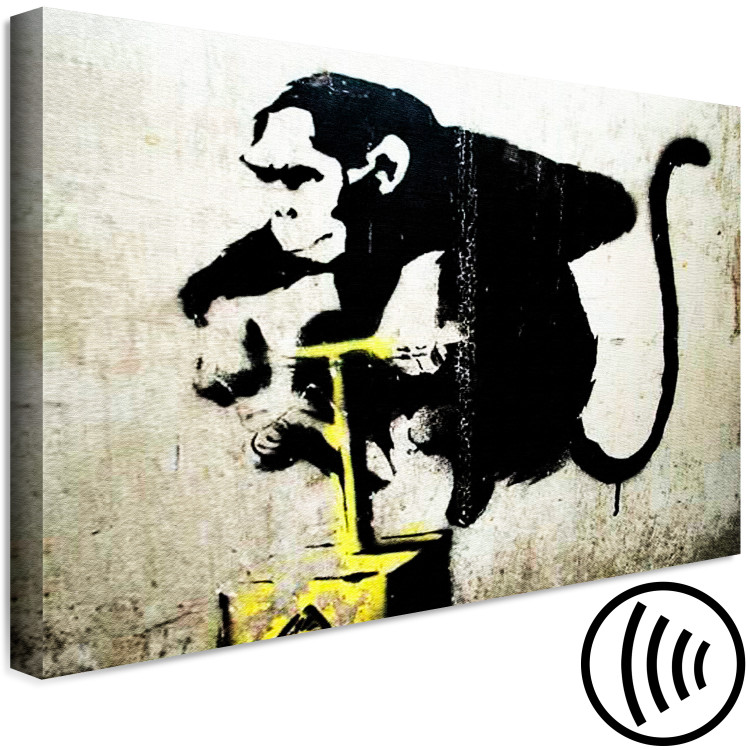 Canvas Print Monkey Detonator by Banksy 132482 additionalImage 6