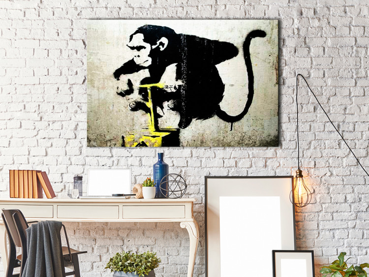 Canvas Print Monkey Detonator by Banksy 132482 additionalImage 3