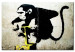 Canvas Print Monkey Detonator by Banksy 132482