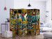 Room Separator Cool! II (5-piece) - abstraction in colorful graffiti with writings 133282 additionalThumb 2