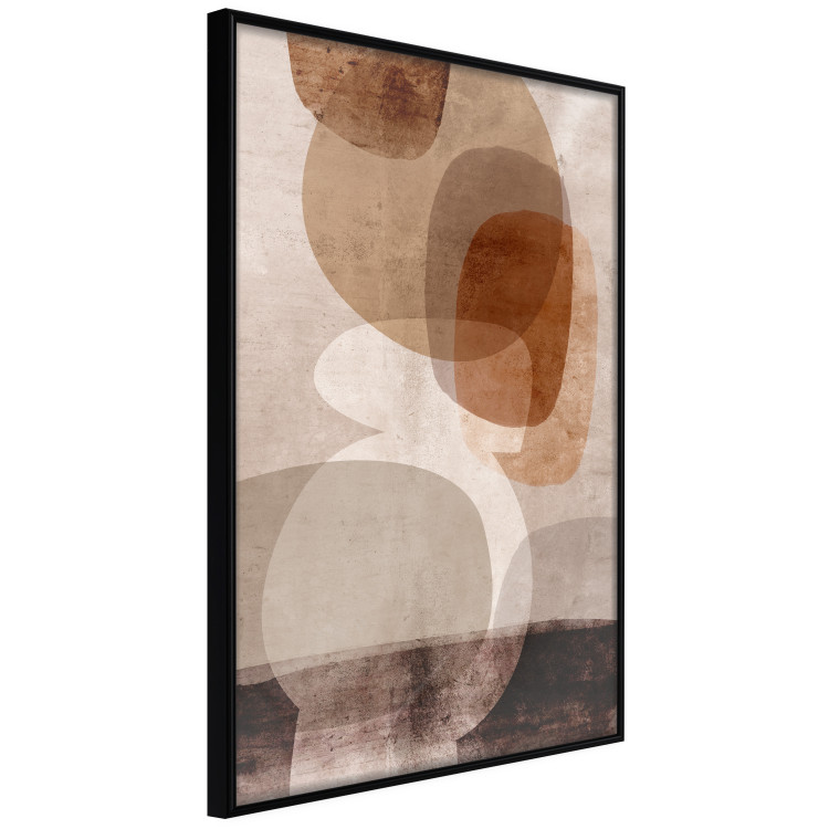 Wall Poster Stabilization of Desires - abstract composition of figures on a textured background 134982 additionalImage 13
