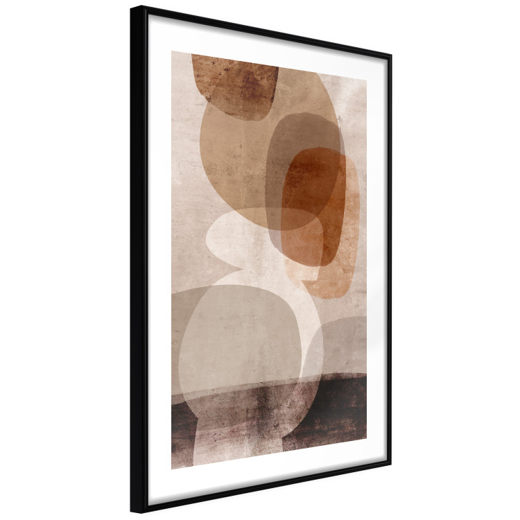 Wall Poster Stabilization of Desires - abstract composition of figures on a textured background 134982 additionalImage 6