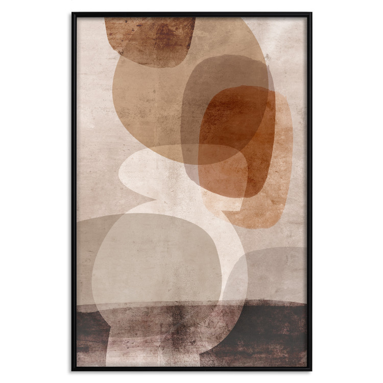 Wall Poster Stabilization of Desires - abstract composition of figures on a textured background 134982 additionalImage 18