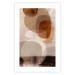 Wall Poster Stabilization of Desires - abstract composition of figures on a textured background 134982 additionalThumb 25