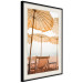 Wall Poster Sunny Gust - summer landscape of beach loungers with the sea in the background 135882 additionalThumb 8