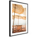 Wall Poster Sunny Gust - summer landscape of beach loungers with the sea in the background 135882 additionalThumb 5