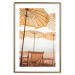Wall Poster Sunny Gust - summer landscape of beach loungers with the sea in the background 135882 additionalThumb 19