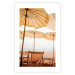 Wall Poster Sunny Gust - summer landscape of beach loungers with the sea in the background 135882 additionalThumb 14