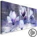 Canvas Print Flowers for Mom (1-piece) narrow - magnolias in shades of purple 138582 additionalThumb 6