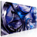 Canvas Print Purple Tango (1-piece) Narrow - shiny eye-catching abstraction 138682 additionalThumb 2