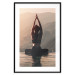 Poster Relaxation in the Mountains - photograph of a woman practicing yoga against a mountain backdrop 138882 additionalThumb 19