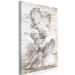 Canvas Print Boy and Girl (1-piece) Vertical - two angels and a heart 142682 additionalThumb 2