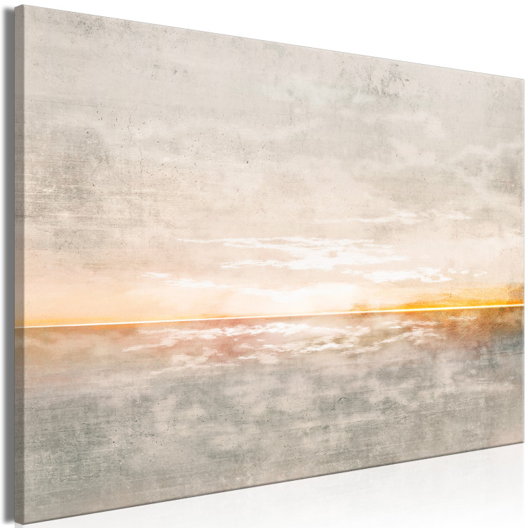 Canvas Sunset (1-piece) - seascape amid warm rays 143782 additionalImage 2