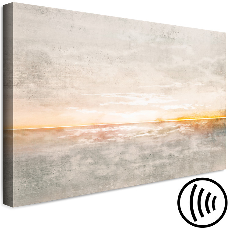 Canvas Sunset (1-piece) - seascape amid warm rays 143782 additionalImage 6