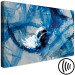 Canvas Print Blue Dynamics - Abstract Composition of Paint Spots 145482 additionalThumb 6