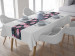 Table Runner Fabulous buds - composition with pink flowers on a dark background 147682 additionalThumb 2