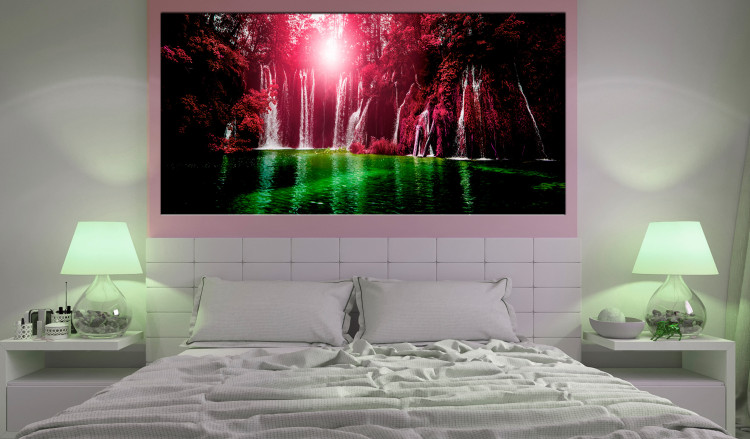 Large canvas print Ruby Waterfalls II [Large Format] 149682 additionalImage 5
