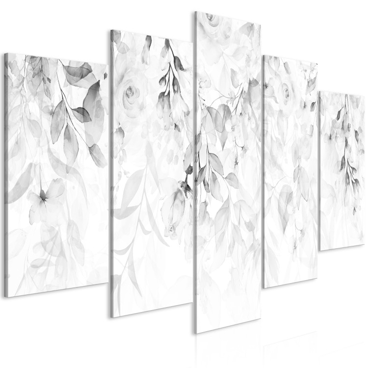 Canvas Waterfall of Roses (5 Parts) Wide - Third Variant 150082 additionalImage 2