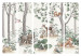 Folding Screen Forest Story - Watercolor Landscape With Animals for Children II [Room Dividers] 150982 additionalThumb 7