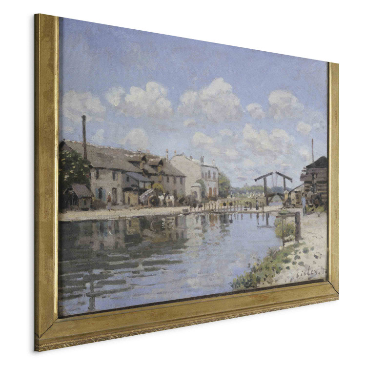 Reproduction Painting Le canal Saint-Martin, Paris 152582 additionalImage 2