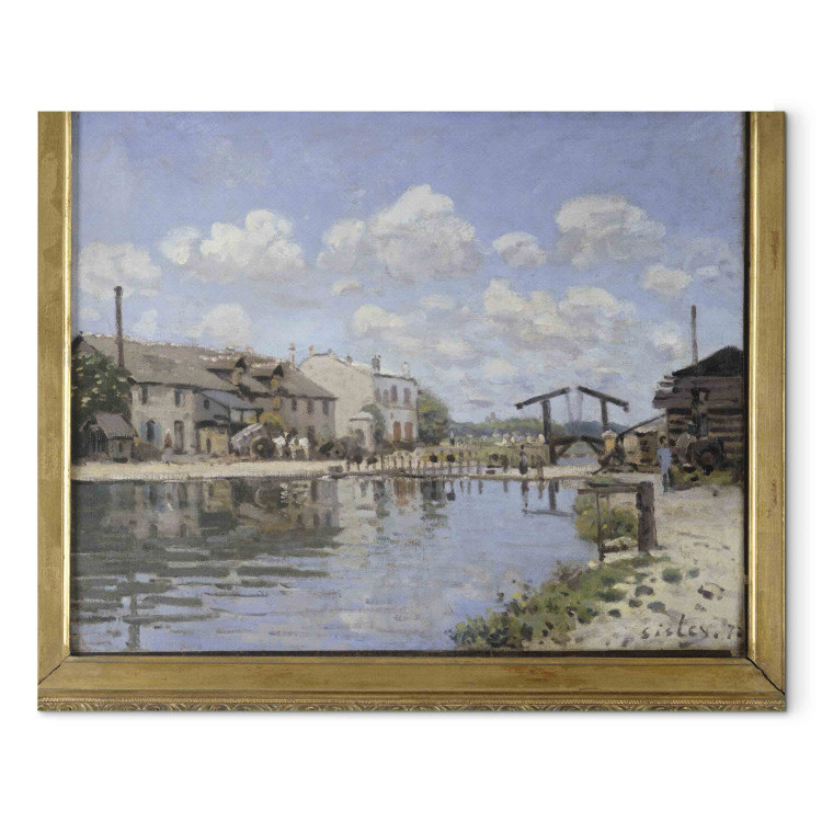 Reproduction Painting Le canal Saint-Martin, Paris 152582