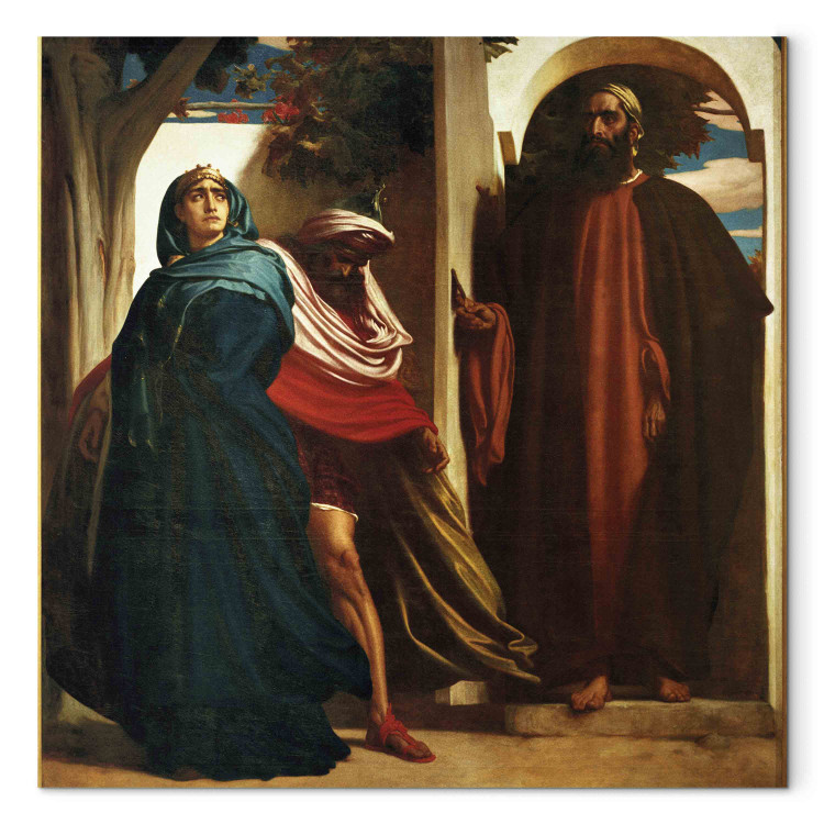 Reproduction Painting Jezebel and Ahab (..) met at the entrance Elijah the Thishite. Hast thou killed, and also taken possession? 153482 additionalImage 7